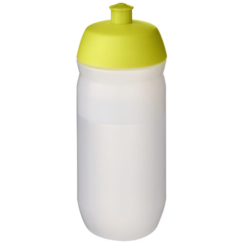 Bouteille de sport publicitaire 500 ml HydroFlex™ Clear Citron vert et Givré